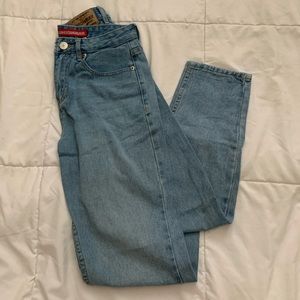 Union Bay Cropped Mom Jeans